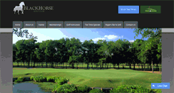 Desktop Screenshot of blackhorsegolfclub.com